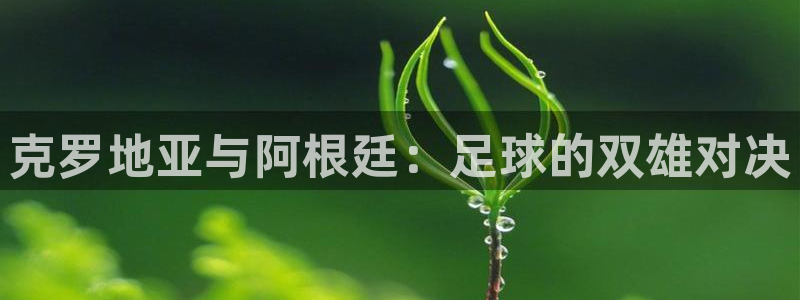 世界杯足球比赛：克罗地亚与阿根廷：足球的双雄对决